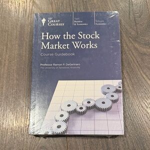 NWT The Great Courses Stock Market Guidebook lot of 2  & dvd 2:12